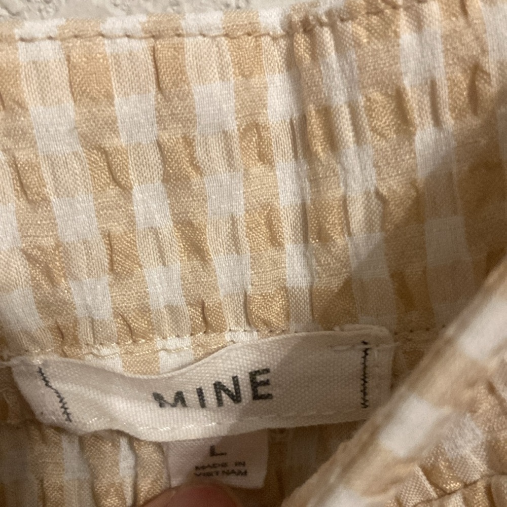 Gingham blouse - Picture 2 of 3